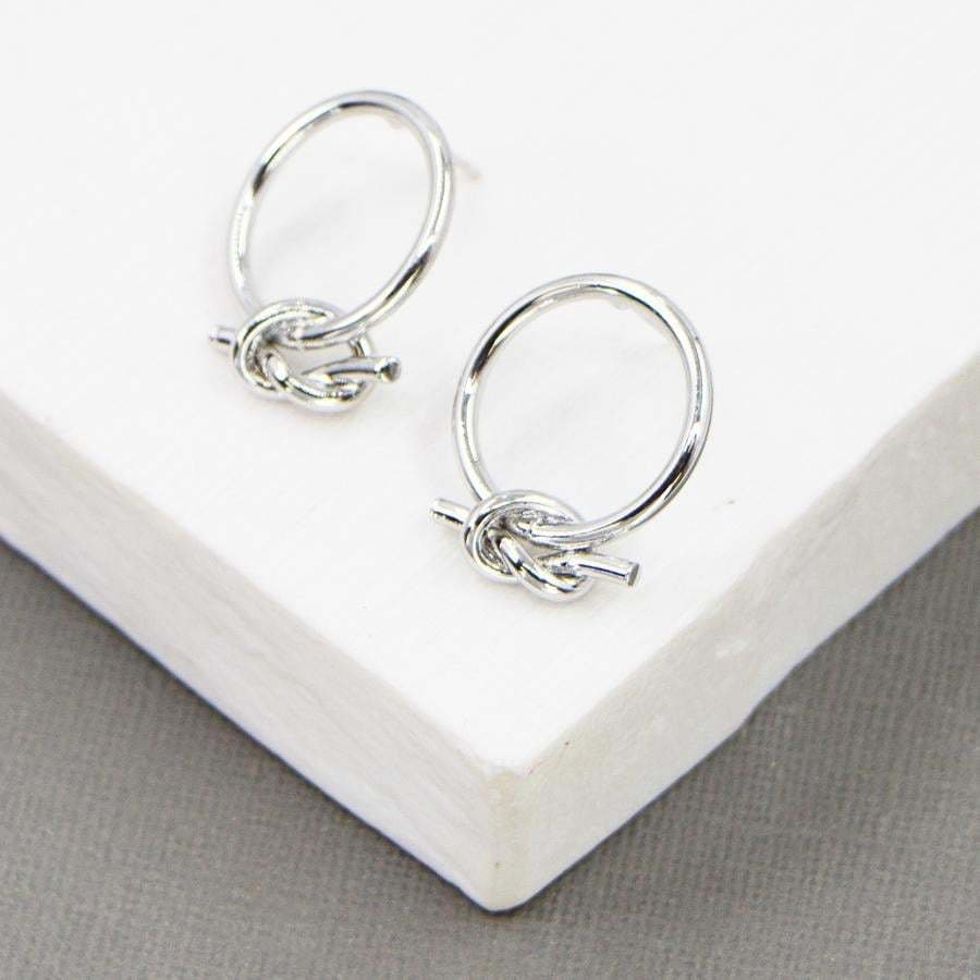 GOLD KNOT EARRINGS