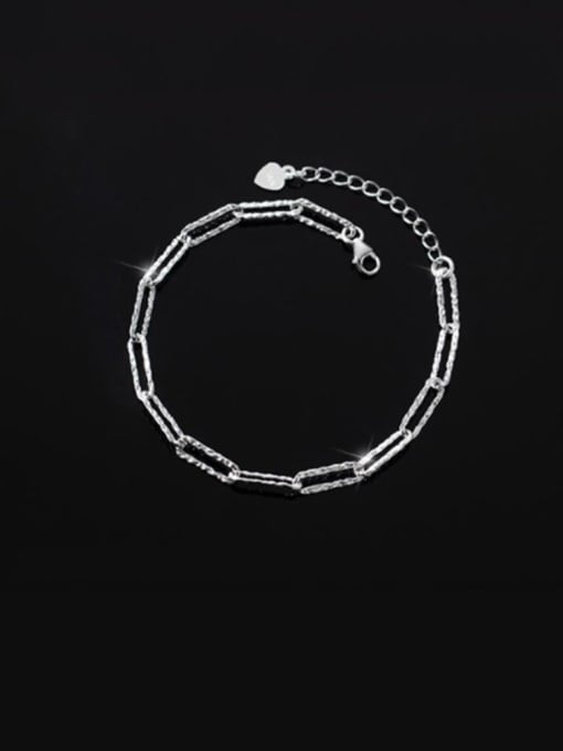 STERLING SILVER LINKS BRACELET