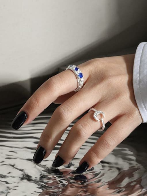 BEATEN MOON RING