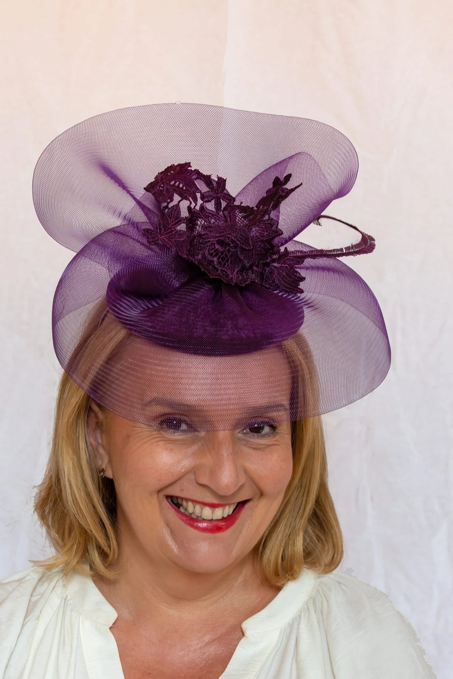 Deep Purple Large Headpiece