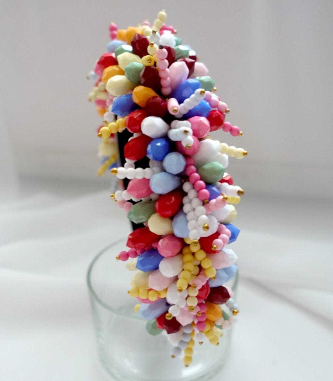 Martha Multicoloured Beaded Headband