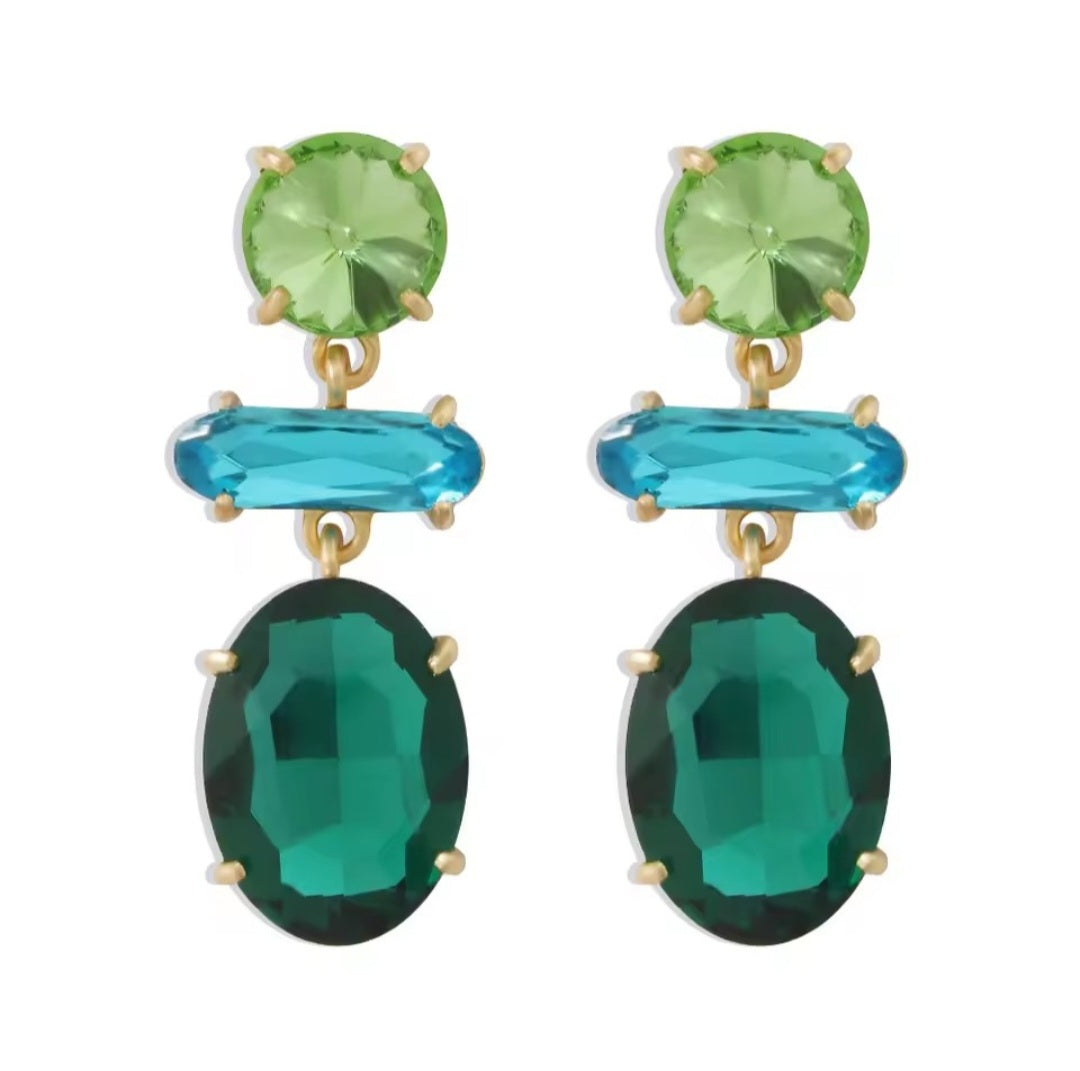 DANI Earrings in Green