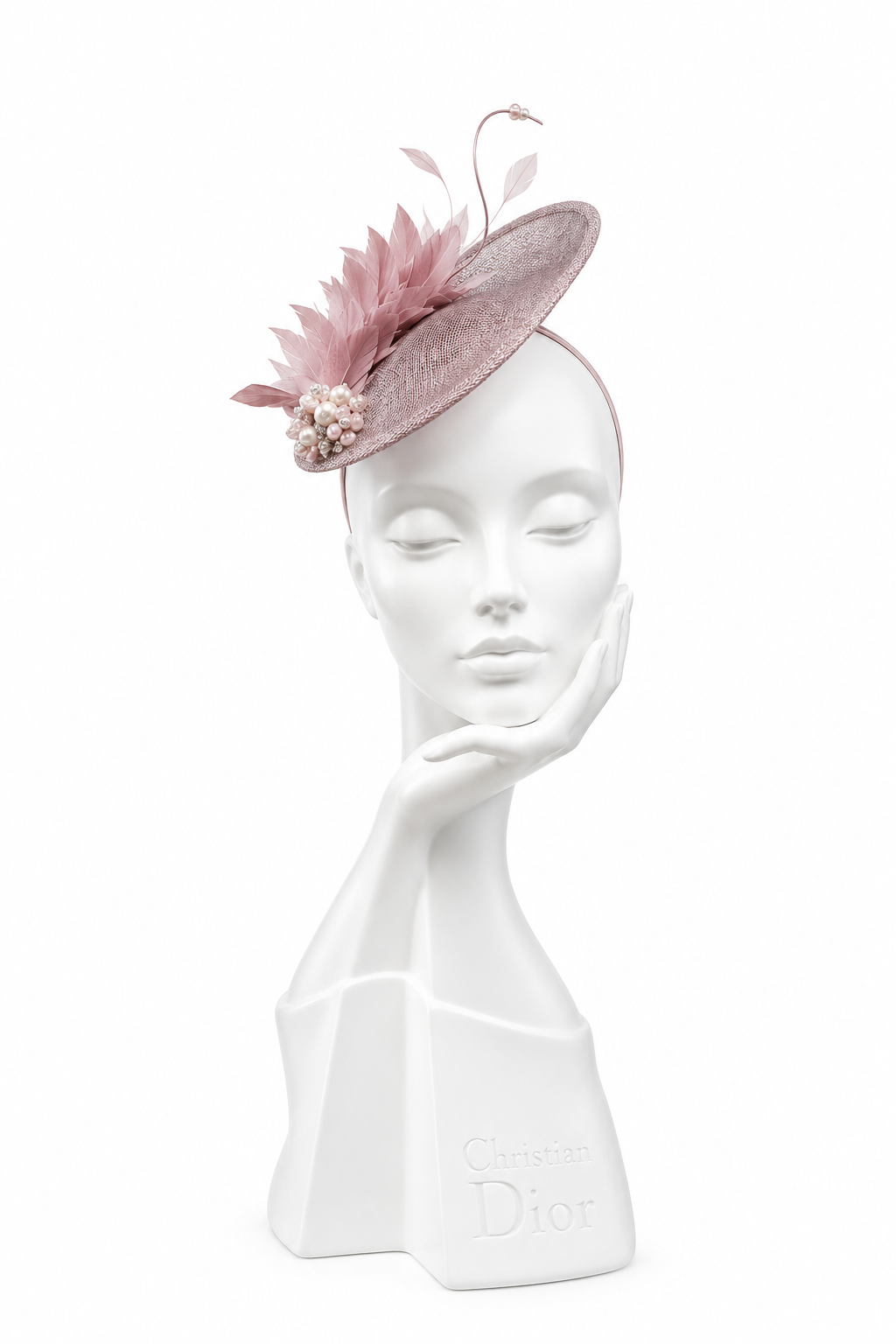 Heather Disc with Pink Detail