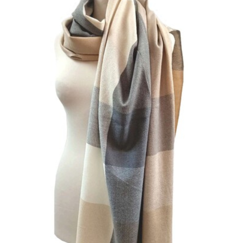 Camel Wool Scarf