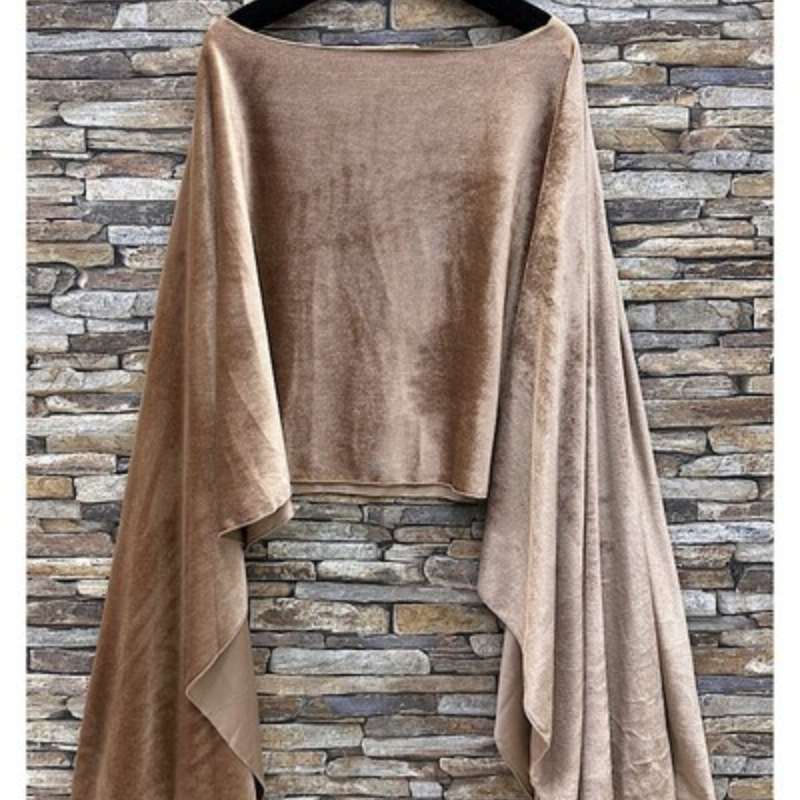 Fawn Velvet Style Cover Up