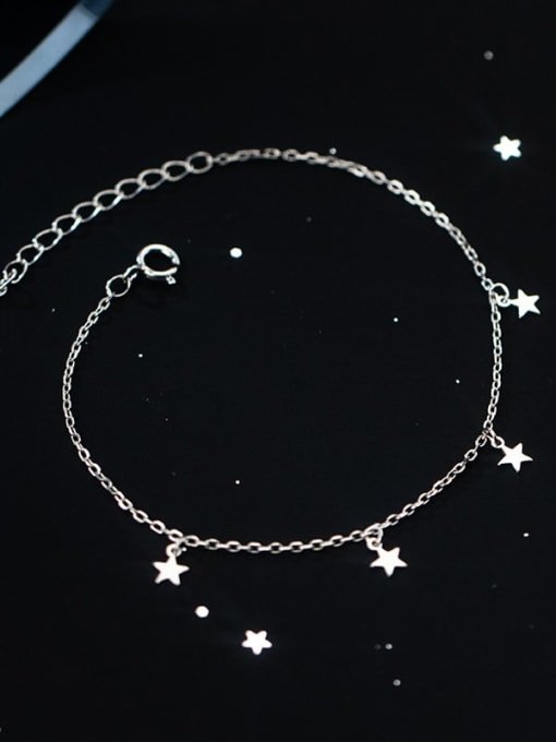STERLING SILVER STAR BRACELET