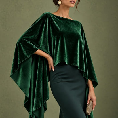 Green Velvet Feel Cover Up
