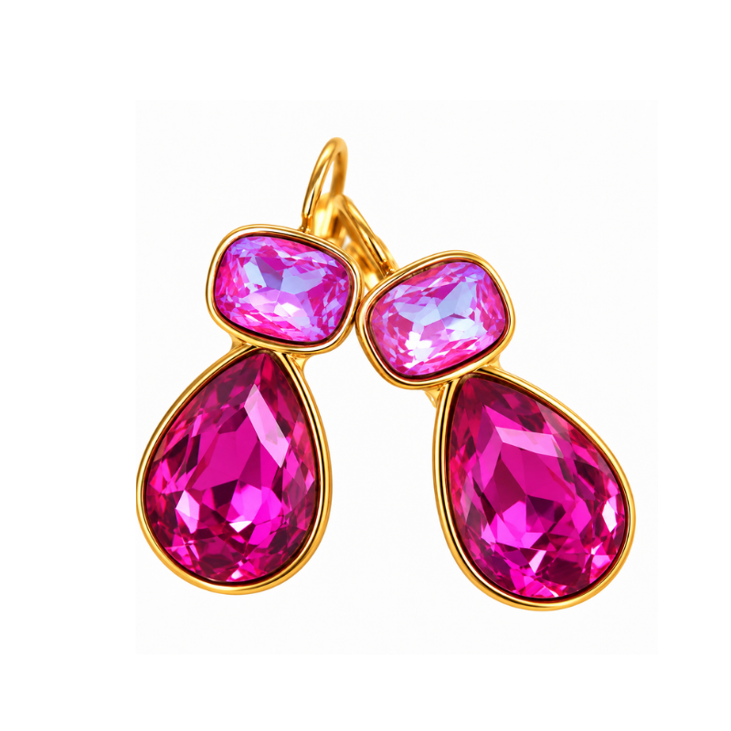 Kirsty Earrings - Cobalt Blue
