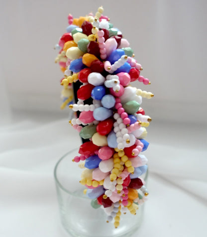 Martha Multicoloured Beaded Headband