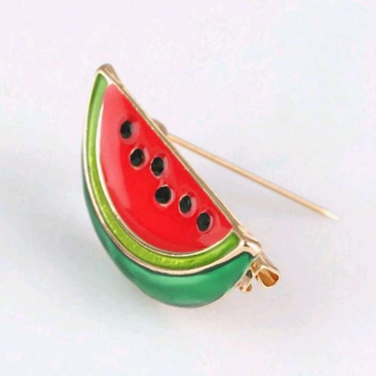 Watermelon Brooch
