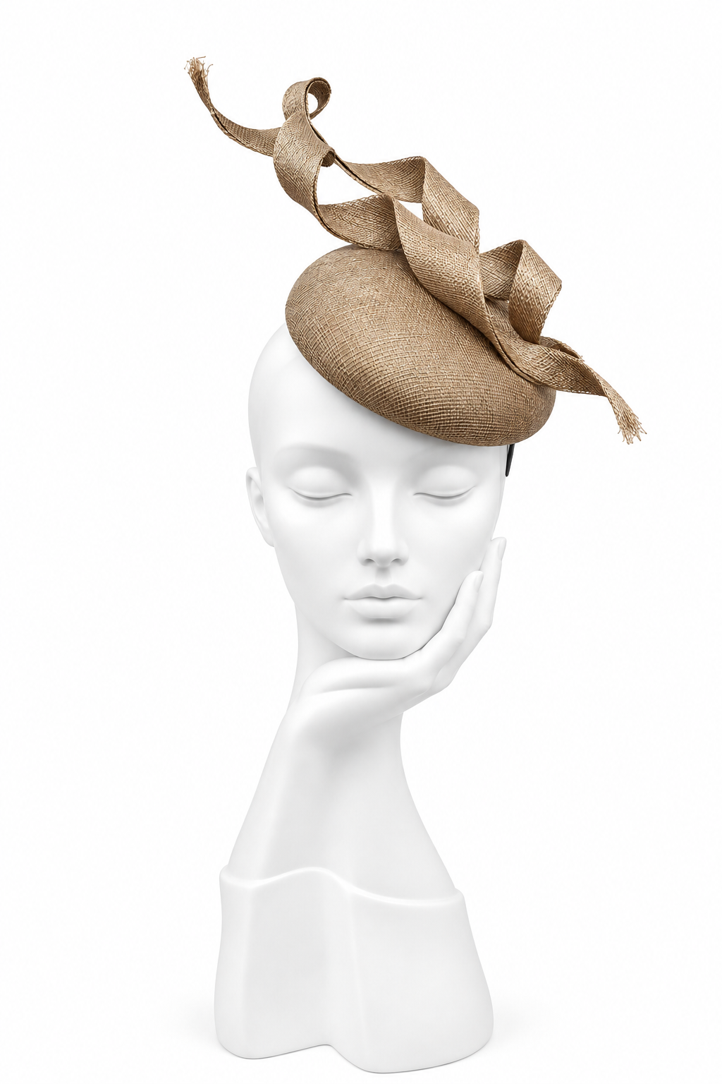 Antique Gold (Dark Gold) Swirl Headpiece