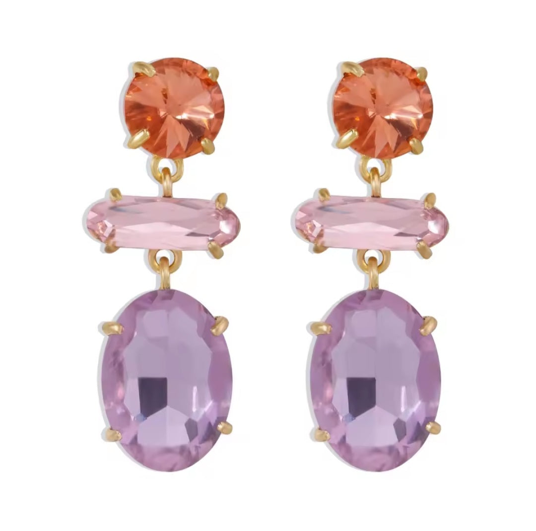 DANI Earrings in Lilac