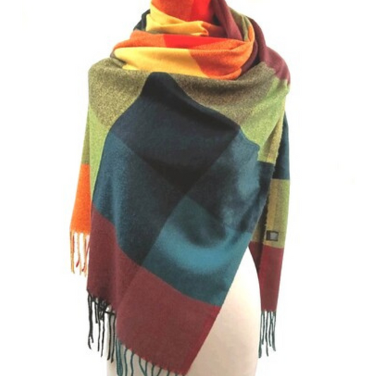 Rust Wool Scarf